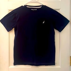 Nautica Boys navy blue shirt. Size XL (18/20). Like new